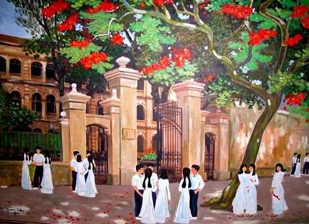 Biểu cảm về mái trường em đang học