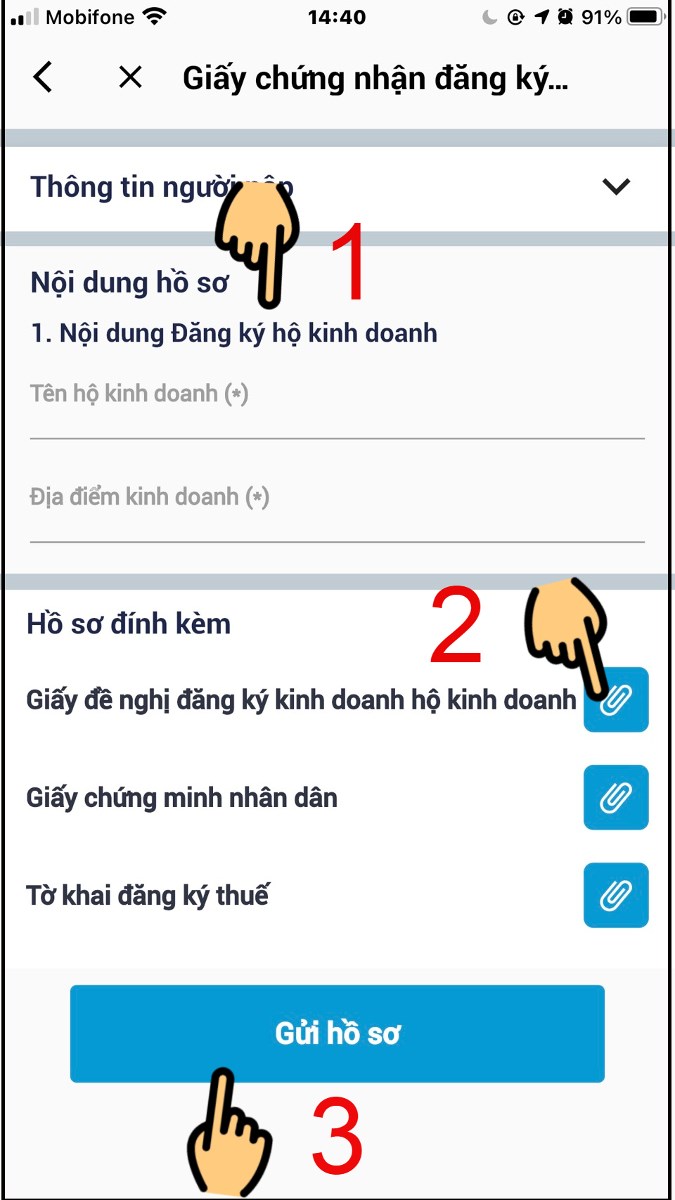 Cách phản ánh trật tự đô thị app Hóc Môn Trực Tuyến