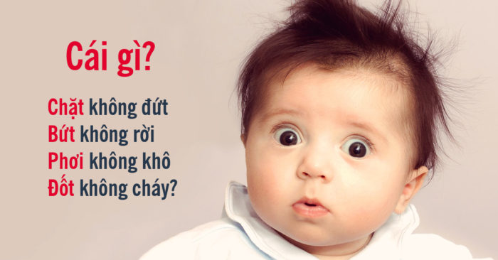 Chặt không đứt. Bứt không rời. Phơi không khô. Chụm không đỏ. Là gì?
