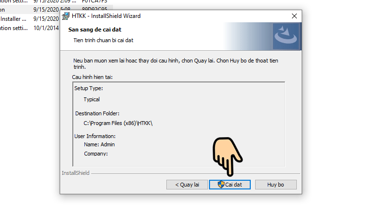 Cài đặt HTKK 2021