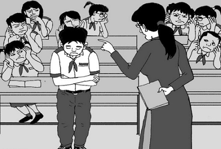 Kể về một lần em mắc khuyết điểm