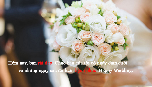 Lời chúc đám cưới bạn thân hài hước