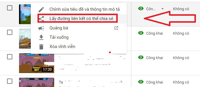 Đăng ký bản quyền video Youtube
