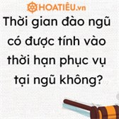 Thời gian đào ngũ có được tính vào thời hạn phục vụ tại ngũ không?