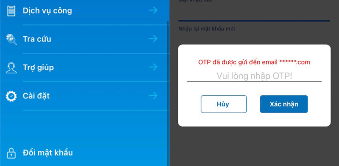 Cách lấy lại mật khẩu VssID