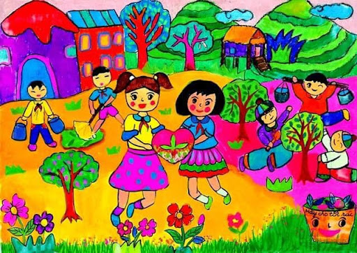 Vẽ tranh đề tài bảo vệ môi trường nước