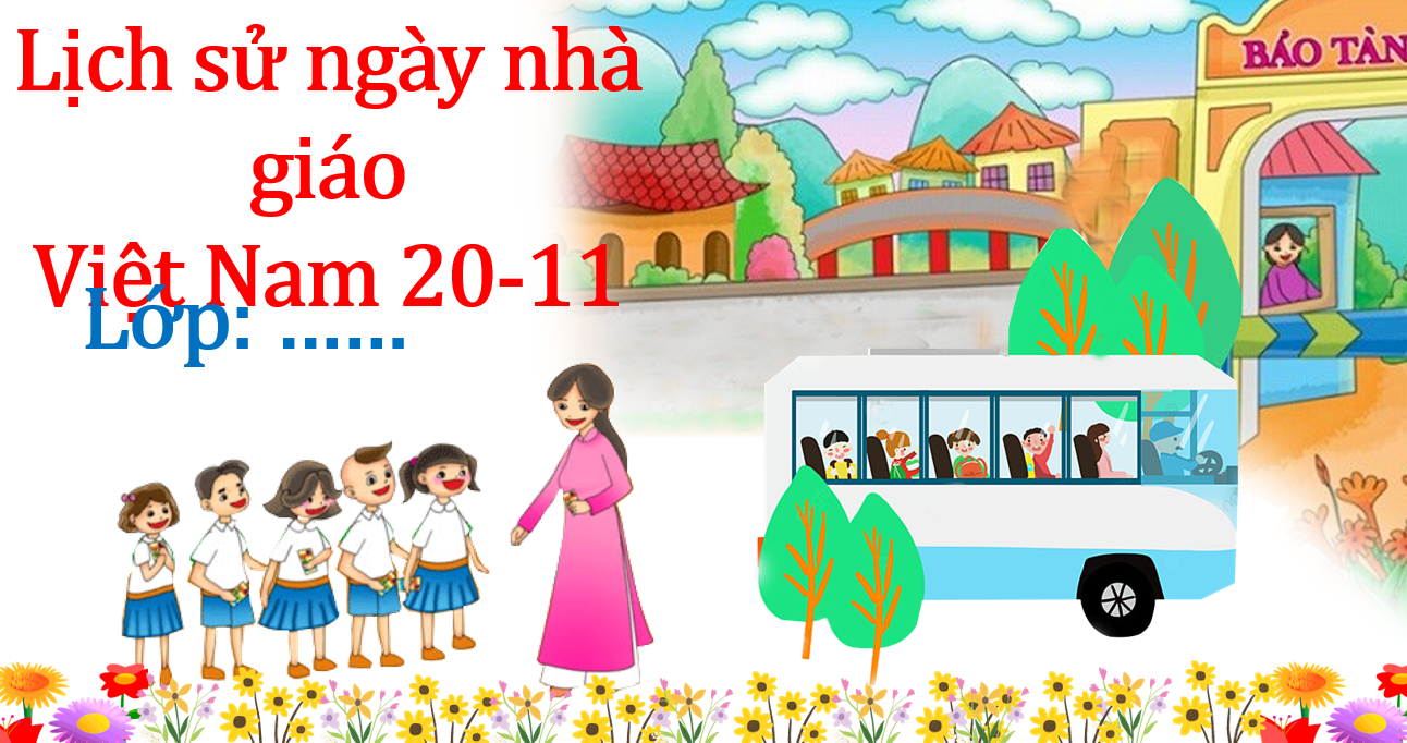 Mẫu PowerPoint tìm hiểu lịch sử ngày 20/11