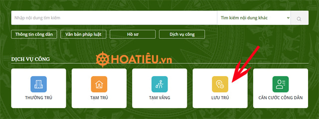 Tra mã định danh trên Cổng dữ liệu dân cư quốc gia