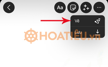 Cách vẽ hoa trên Instagram