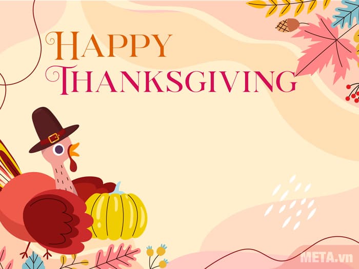  mẫu thiệp chúc mừng Lễ Tạ ơn