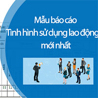 Hướng dẫn điền mẫu 01/PLI Báo cáo tình hình sử dụng lao động 2022 Nghị định 145