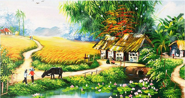 Viết đoạn văn 5-7 câu về tình yêu quê hương lớp 7