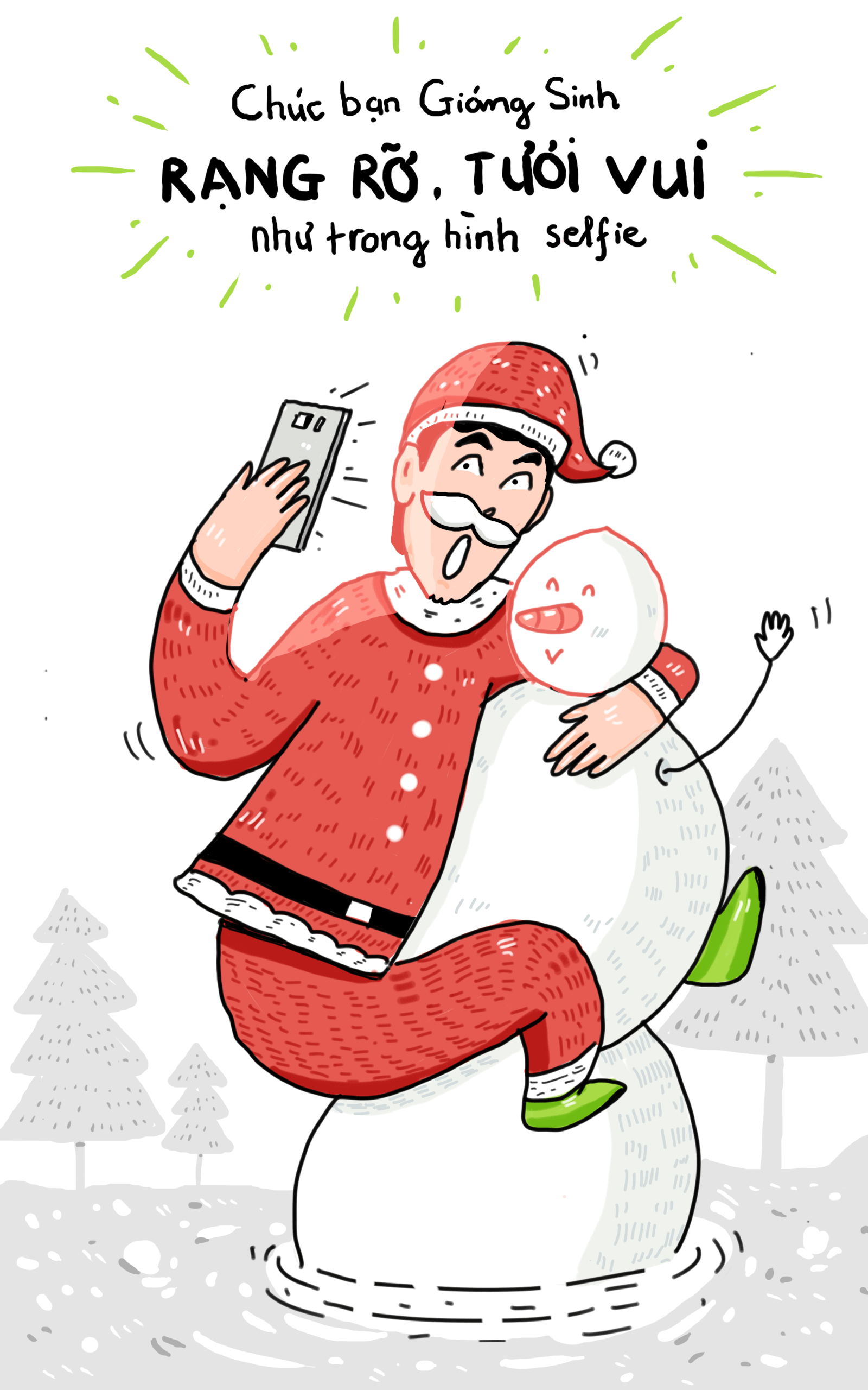 Avatar giáng sinh vui nhộn