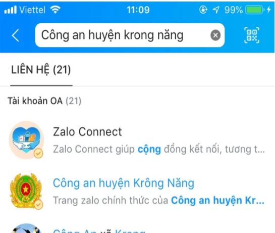 Cách tra cứu kết quả làm căn cước qua Zalo
