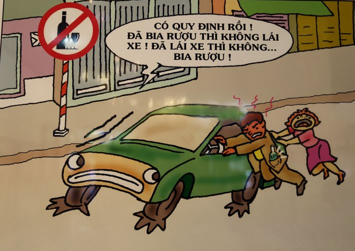 Vẽ tranh điều ước của em khi tham gia giao thông