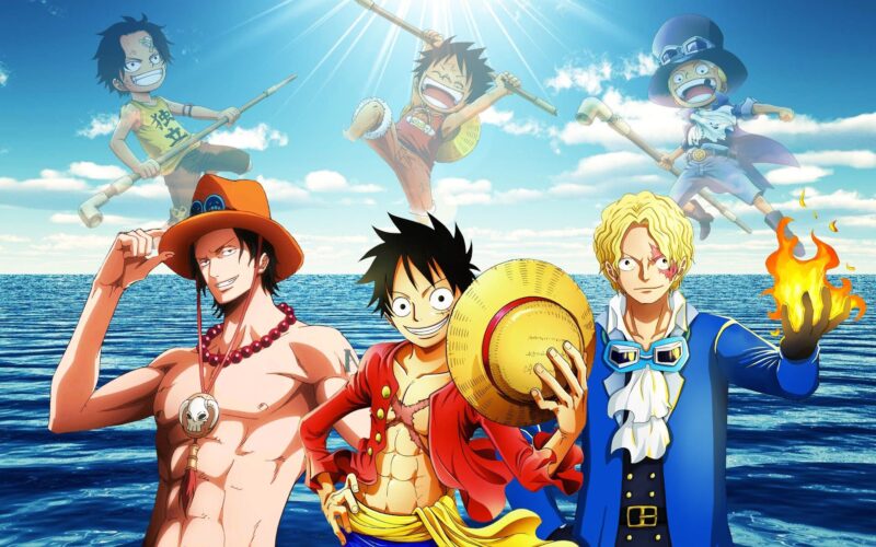 Hinh anh Luffy ben ban be