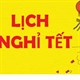 10 Mẫu thông báo nghỉ Tết âm lịch 2024 đẹp, mới nhất 