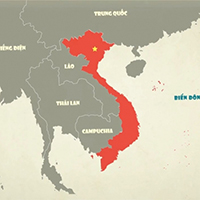 Trên đất liền, nước ta có đường biên giới chung dài nhất với quốc gia nào?