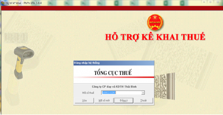 Tờ khai thuế giá trị gia tăng