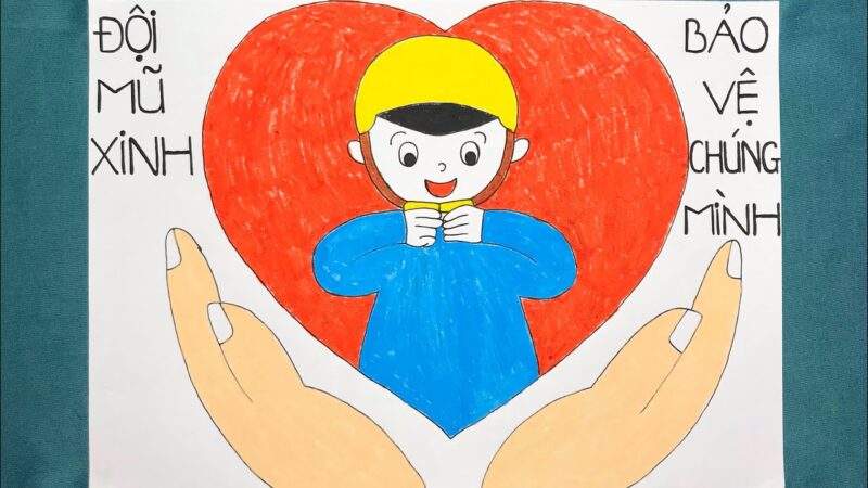 Vẽ tranh tuyên truyền an toàn giao thông