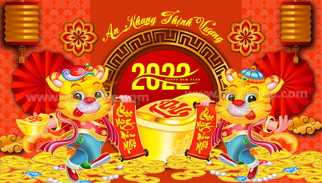 Hình chúc tết 2022