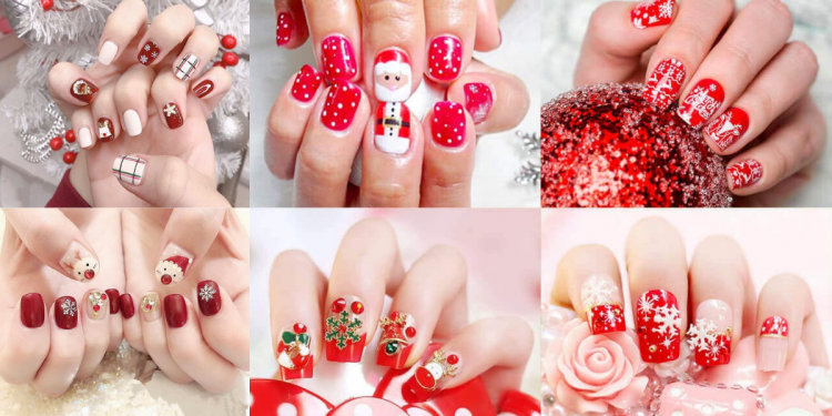 Mẫu nail Tết 2022