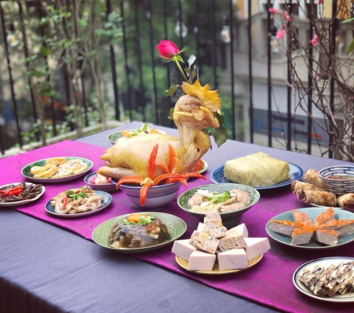 Cách đặt gà cúng tất niên