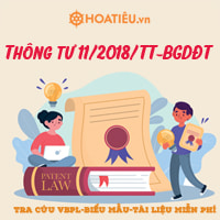 Thông tư 11/2018/TT-BGDĐT