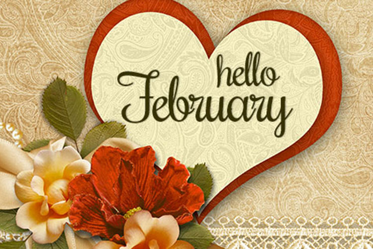 Hình ảnh chào tháng 2