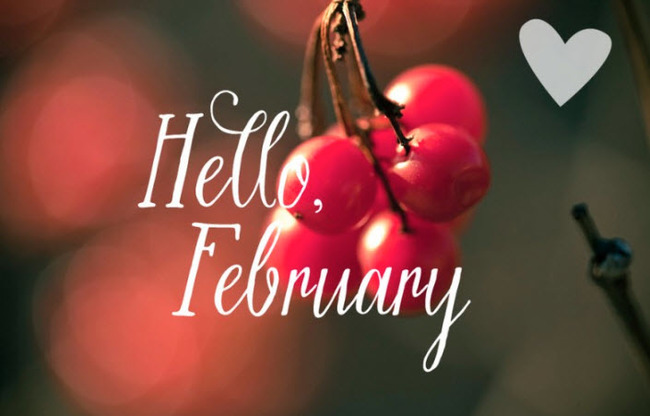 Hình ảnh chào tháng 2