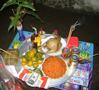 Có nên cúng giao thừa ngoài trời không?