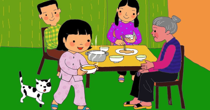 Kể về những việc em và người thân đã làm trong dịp Tết