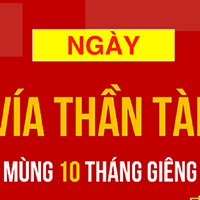 Mùng 10 vía thần Tài cúng gì?