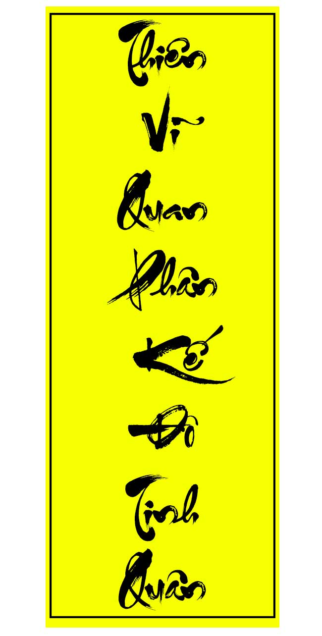 Mẫu bài vị sao Kê Đô chữ quốc ngữ