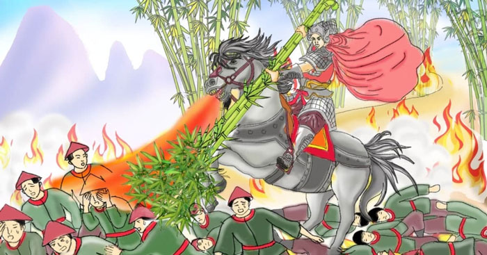 Viết đoạn văn về một hình ảnh hay hành động của Thánh Gióng đã để lại cho em ấn tượng sâu sắc nhất