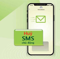 Cách hủy SMS Banking Vietcombank