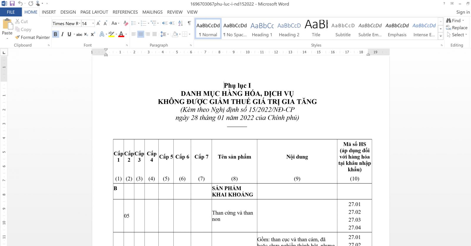 Cách tra cứu mã hàng hóa chịu thuế GTGT 2022