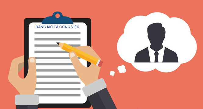 Bảng mô tả công việc nhân viên nhân sự