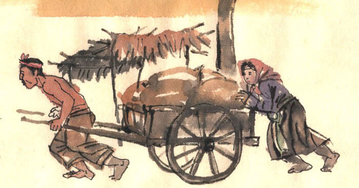 Cảm nhận chi tiết bữa cơm ngày đói