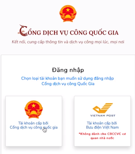 Cách tra cứu thông tin cá nhân trên cổng dịch vụ công