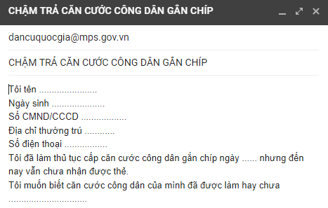 Cách tra cứu Căn cước công dân gắn chíp làm xong chưa