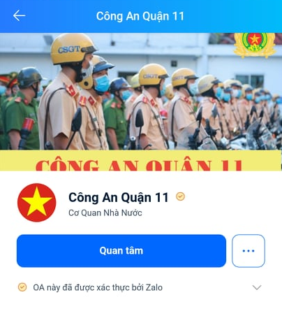 Tra cứu Căn cước công dân gắn chíp qua Zalo