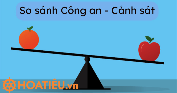 Phân biệt công an và cảnh sát