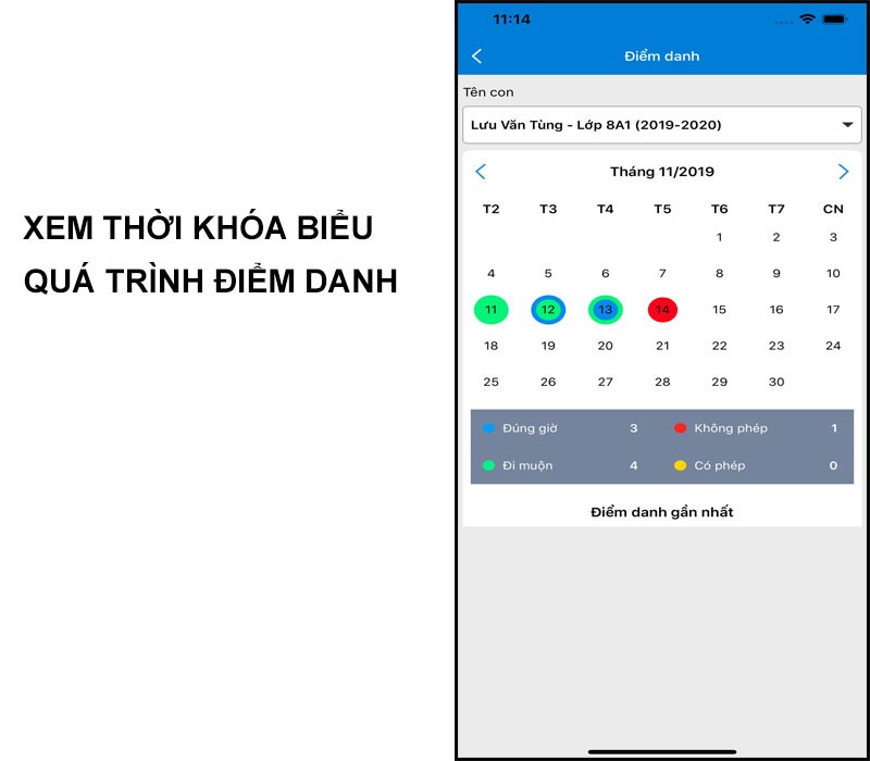 Tra cứu điểm, kết quả học tập trên VnEdu