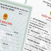 Mẫu giấy khai sinh điện tử 2024