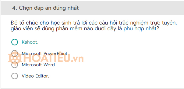 Đáp án trắc nghiệm Mĩ thuật modul 9