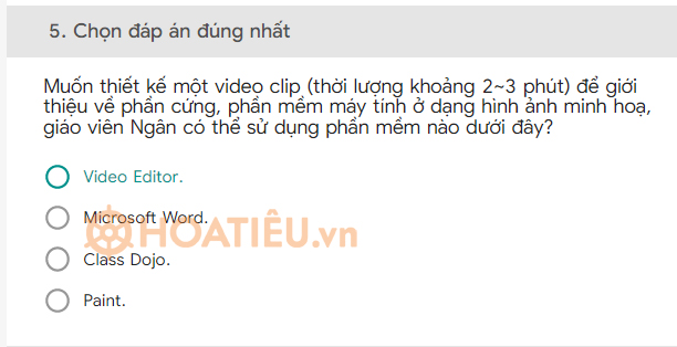 Đáp án Mĩ thuật module 9 đầy đủ