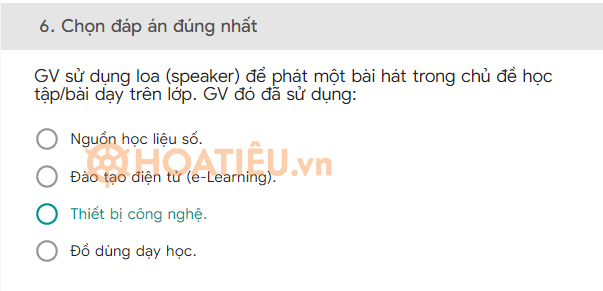 Đáp án bài tập Mĩ thuật module 9 đầy đủ