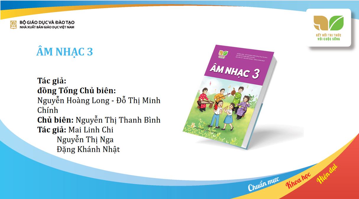 Tài liệu giới thiệu sách giáo khoa Âm nhạc lớp 3 bộ Kết nối tri thức với cuộc sống