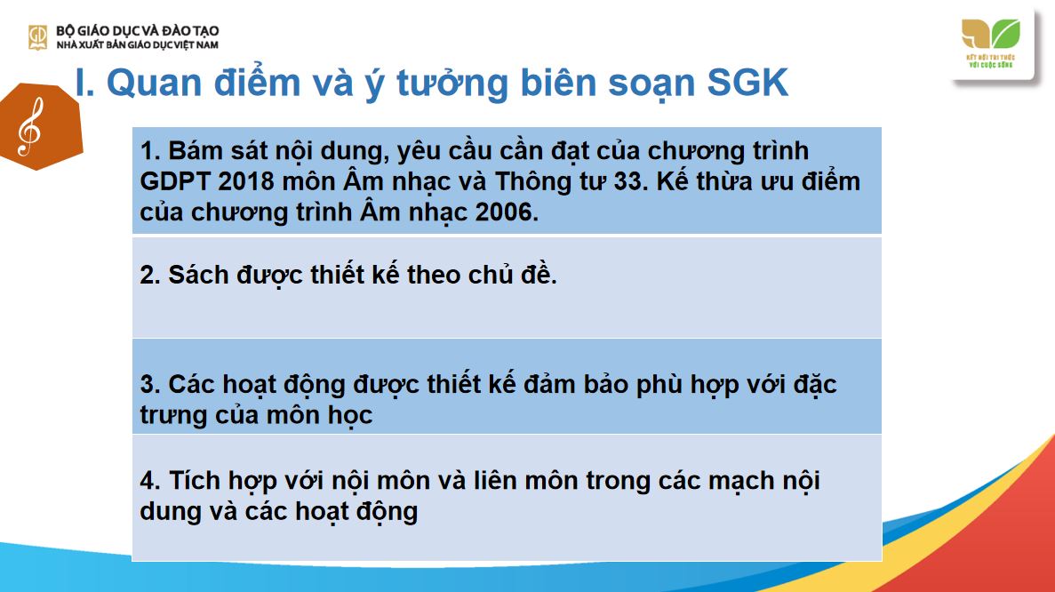 Giới thiệu SGK Âm nhạc lớp 3 bộ Kết nối tri thức với cuộc sống